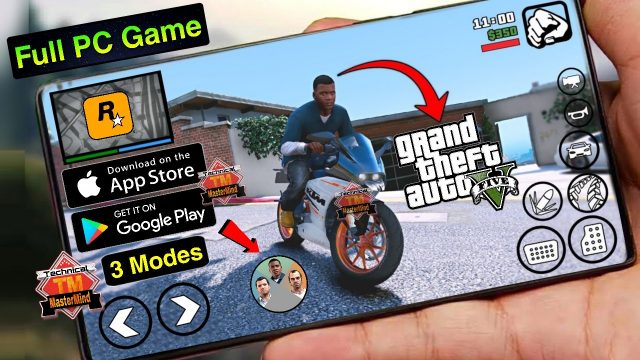 How to Download GTA 5 In Your Android Mobile 2022 Top Secret Trick by Technical Masterminds