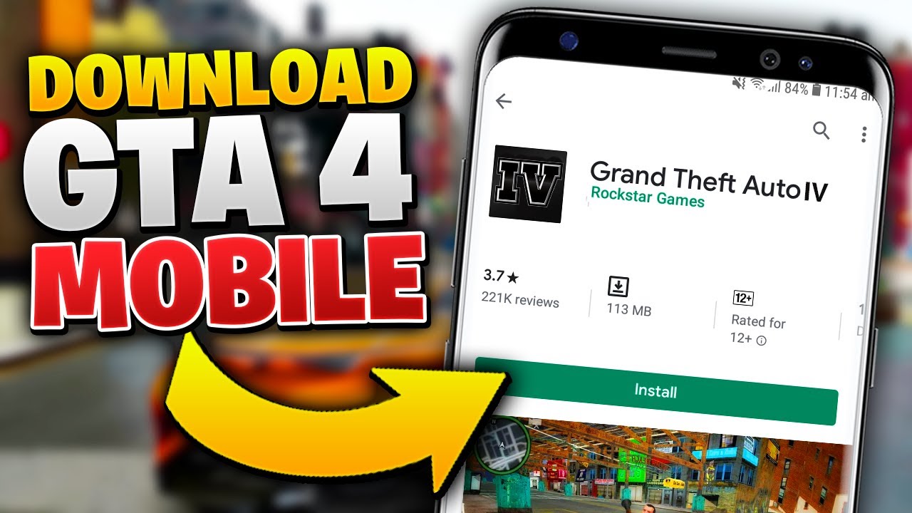 How to Play GTA IV in Mobile 2020 100% Working Trick with Best Graphics ...